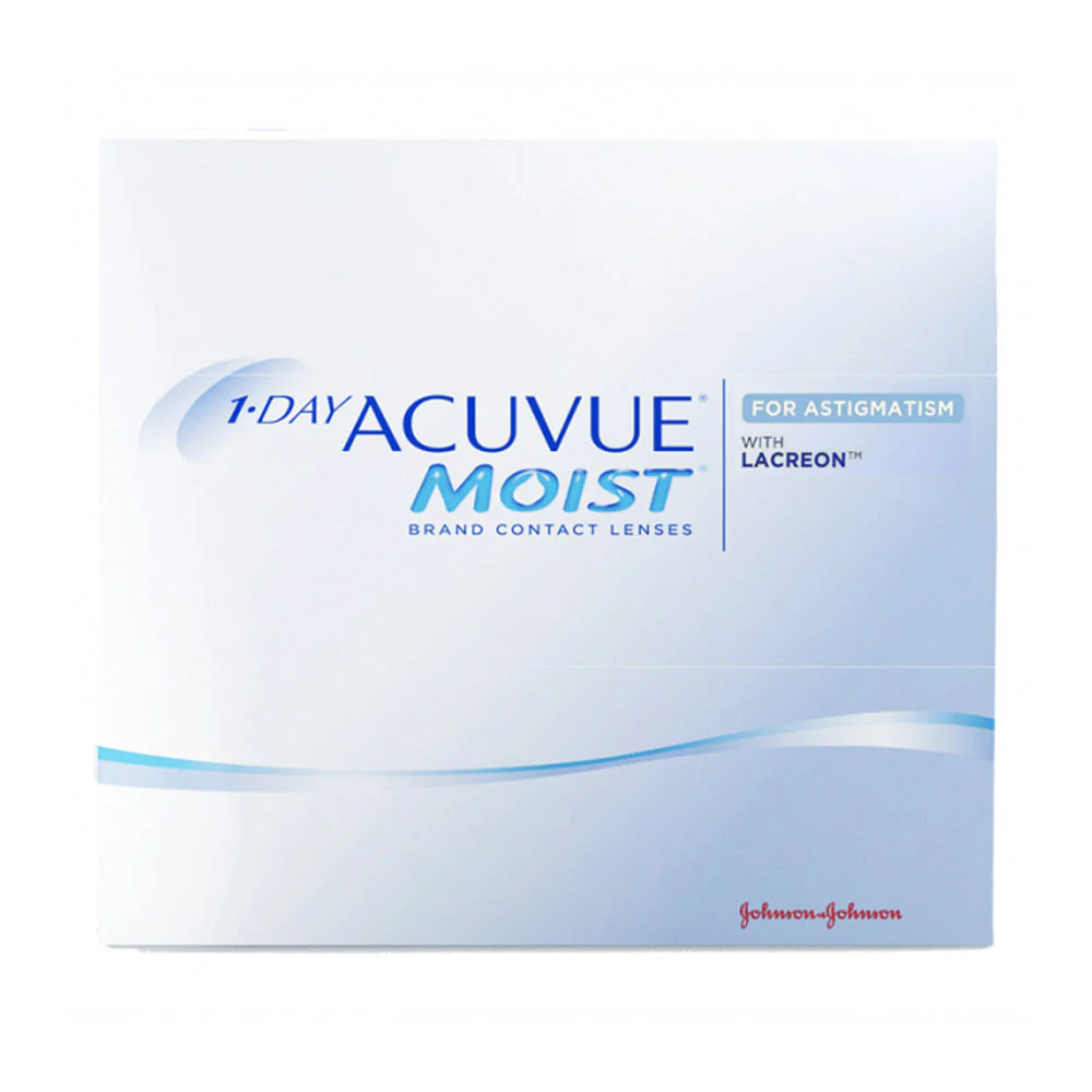 1-Day Acuvue Moist for Astigmatism - 90 Pack